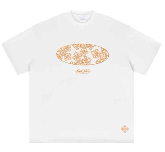Oval Tee Orange