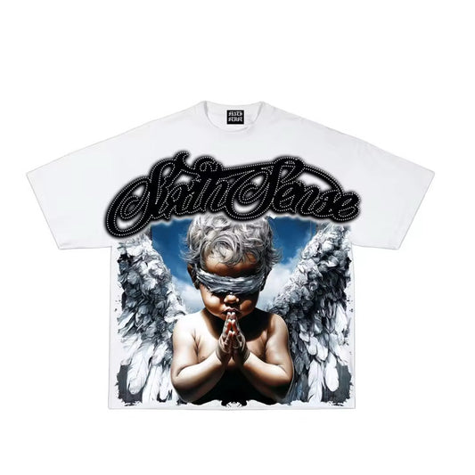 Cupid White & Blue