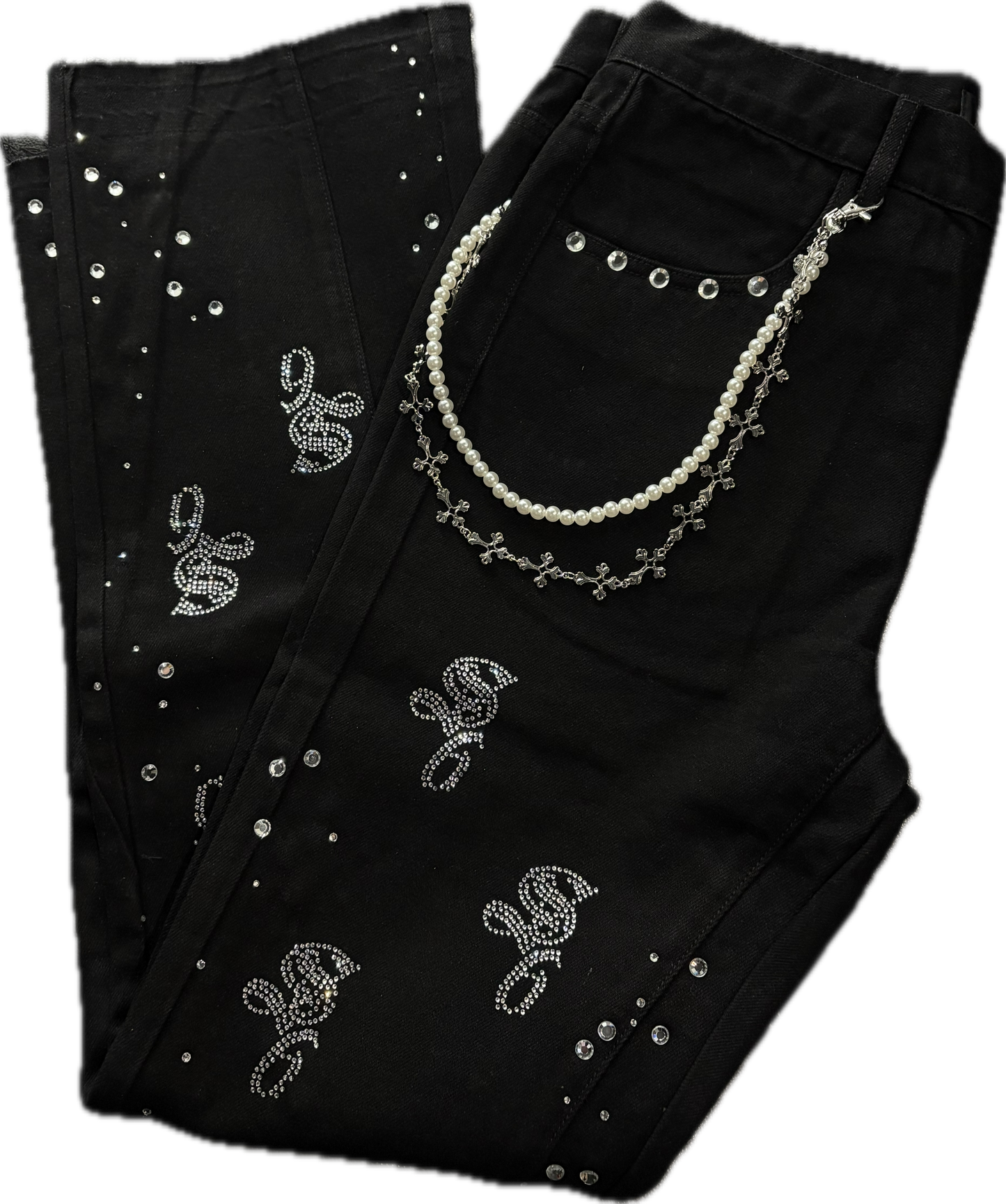 Flare Jeans Black